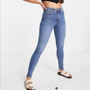 TOPSHOP Jamie Jeans Tall Inseam